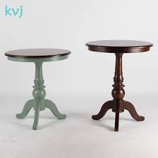 This beautiful coffee table has been built from 100% reclaimed wood and comes with a roomy storage deck underneath for storing books, magazines, and decor. China Kvj 7521 Round Antique White French Solid Wood Side Table China Rectangle Table Solid Wood Table