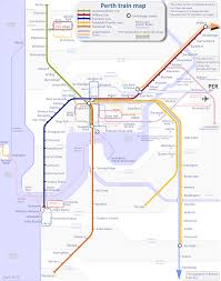 Adelaide Train Map Train Map Perth Travel Western Australia Map