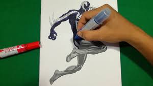 Spider man 2099 pages you are viewing some spider man 2099 pages sketch templates click on a template to sketch over it and color it in and share with your family and friends. Spiderman 2099 Running In The Sky Coloring Pages Sailany Coloring Kids Youtube