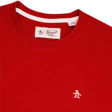 We are an independent swiss clothing brand, creating highly technical and durable outerwear for powder enthusiasts. Original Penguin Basic Pin Point Logo Crew Tee In Scarlet