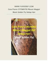 This is a moderated subreddit. Terkini Budidaya Maggot Bsf Pdf