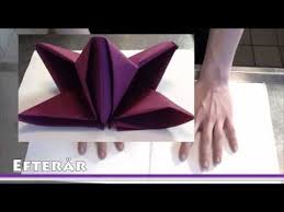 Servietter Napkin Folding Napkins Napkin Design