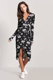 Floral Wrap Dress Forever21 Wrap Dress Floral Dresses Wrap Dress