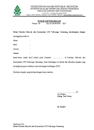 Atas kerja samanya saya ucapkan terima kasih. Form Surat Keterangan Kehilangan