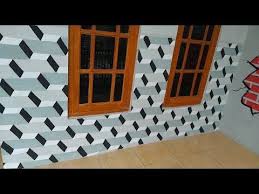 Lukisan mural dinding simple 3d yang cantik via jasamuraltanggerang.blogspot.com. Cara Mengecat Tembok 3d Motif Balok 3d Wall Paint Youtube Lukisan Gambar Dinding Dinding