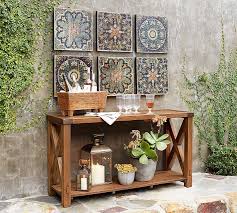 Sahara Printed Wood Tiles Wall Art Set Of 3 Patio Wall Decor Outdoor Wall Decor Patio Wall Art