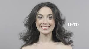 100 anos de mudanças na beleza feminina em 1 minuto