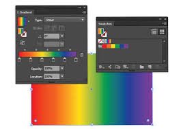 I want to have the area of a shape gradient into one color horizontally, and another color vertically. So Erstellen Sie Eine Pride Rainbow Verlaufsuberlagerung In Adobe Illustrator Design Illustration Website Entwicklung Computerspiele Und Mobile Anwendungen