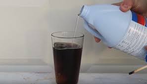 What Happens When Bleach Is Added To Cola Mentos And Coke Cola What Happens When You