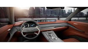 The gv80 interior has an excellent level of refinement, with genesis placing a high priority on design elegance. Genesis Gv80 Plug In Fuel Cell Concept Suv Blending Athletic Elegance With Hydrogen