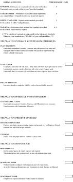 Cook Evaluation Form Chefs Resources