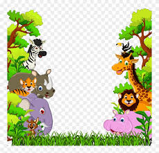 Jungle alphabet vectors (1,146) · floral alphabet paper cut e vector · alphabet letters in black with golden exotic vector · cute animals alphabet for kids . Download Fotki Cartoon Jungle Animals Baby Cartoon Safari Clipart 3274031 Pinclipart