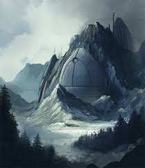 Snow Base 2 By Prdart On Deviantart Concept Art World Sci Fi Environment Landscape Scenery