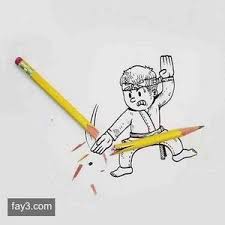 رمزيات مدهشة للواتساب والانستقرام صور رمزيات عجيبة ومدهشه جدا Funny Drawings Weird Pictures Karate