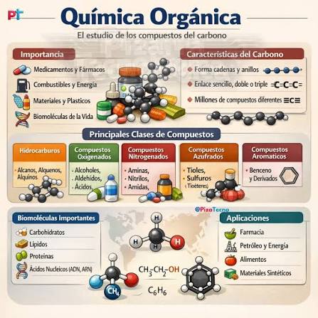 El carbono (C) es uno de los elementos más importantes en la química y en  la vida. Su número atómico es 6 y su masa atómica aproximada es 12,01. Este  elemento posee