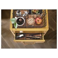 idasen drawer unit on casters golden brown 16 1 2x24 order here ikea in 2021 drawer unit at home furniture store ikea