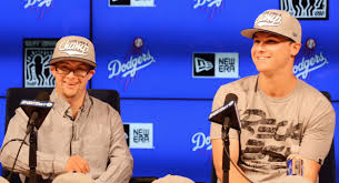 Joc was big in the world series 👏. Joc Pederson And His Brother Champ Unveil New Hat To Benefit People With Disabilities For The Win