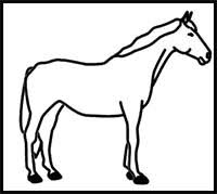 See more ideas about horse drawing, horse drawings, horse art. How To Draw Cartoon Horses Realistic Horses Drawing Tutorials Drawing How To Draw Horses Drawing Lessons Step By Step Techniques For Cartoons Illustrations
