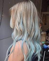Many blue hair dyes come with conditioners to moisturize while adding shine. 200 Likes 7 Comments Blonde Hair Colour Studios Vivalablonde On Instagram Blue Jean Baby Who Else Is L Light Blue Hair Blonde Hair Color Blue Tips Hair