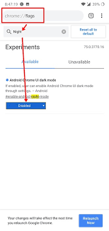 Además, puede descargar sin registrarse y no es . Download Chrome Android 75 Beta Apk Chrome Dark Mode Techbeasts