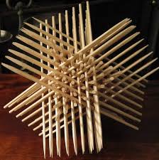 Pin By Isabel Planells On Awards Toothpick Sculpture Mandala Design Art Bamboo Art