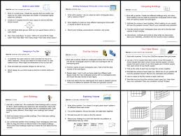 5th Grade Measurement And Data Volume Math 5th Grade Math Math Centers