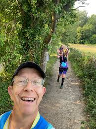The Sheer Joy of Running 🏃‍♂️ What a thrill to see Steven Handley run  today's club 10k . Overcoming an injury/ operation is no small thing. Both  physically & psychologically. Steve is