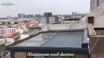 Single Dual Motor Retractable Window Sunroom Roof Roller Shutter for  Building