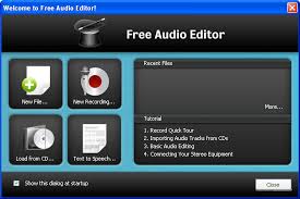 Full of effects and advanced audio tools. Free Audio Editor Free Download