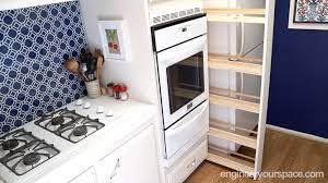 Diy Pull Out Kitchen Storage Cabinet Engineer Your Space Pull Out Kitchen Cabinet Narrow Cabinet Kitchen Pull Out Kitchen Storage