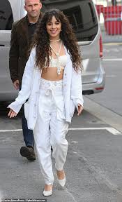 Camila cabello (@camilacabello) on tiktok | 77.5m likes. Camila Cabello Appears In High Spirits And Flashes Her Abs White Lace Bra Everyday Outfits Fashion
