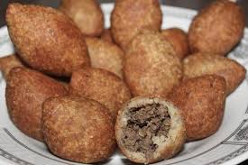 Kibbeh Or Kibbe Cracked Wheat Medium 2 Bulgur Minced Meat Onions Pinyons Spices Precooked Then Stuffed Middle Eastern Food Desserts Egyptian Food Food