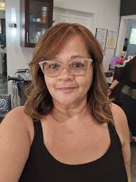 new hairstyle for women over 50 after cutting long hair