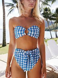 Tori Bandeau Bikini Top Bikinis Bikini Tops Bandeau Bikini