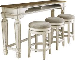 Realyn Two Tone Counter Height Dining Table In 2020 Counter Height Dining Table Counter Table Bar Stools