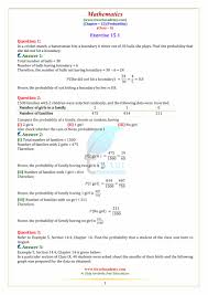 ©curriculum associates, llc copying is not permitted. Ncert Solutions For Class 9 Maths Chapter 15 Probability Exercise 15 1