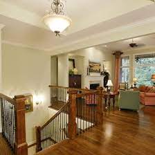 Open Basement Stair Design Ideas Pictures Remodel And Decor Open Basement Stairs Stairs In Living Room Open Basement