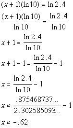 Rewriting the exponential expression this way will allow you to simplify and solve the equation. Tutorial 45 Exponential Equations