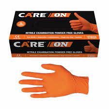 Eunicole Orange Nitrile Examination Heavy Duty Powder Free Gloves, 5 Mil  +/- 0.5, Texture, No Sterile, Latex Free, Allerry Free, XX-Large, 1Inner X  90pcs: Amazon.com: Tools & Home Improvement