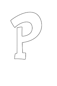 graffiti bubble letter p printable freebie finding mom