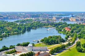 Djurgården can be reached by bus, tram or ferry from central stockholm. Djurgarden Walk