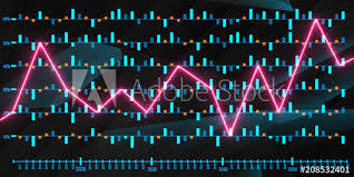Bright Forex Chart Wallpaper Buy This Stock Photo And