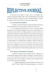 If you're really pressed for time, try keeping your journal in evernote. Writing Reflective Journals Handouts
