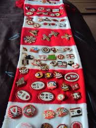 Shop cool personalized liverpool fc scarf with unbelievable discounts. 126 Liverpool Fc Football Badges 5 Times Scarf Rare 248119031