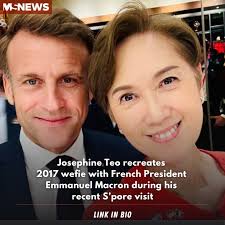 On Tuesday (3 June), Minister for Digital Development and Information Josephine  Teo shared that she had attended an official lunch hosted by President  Tharman Shanmugaratnam for French President Emmanuel Macron. She added