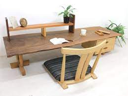 Low Desk Floor Seating Floor Desk Minimalist Living Room Decor