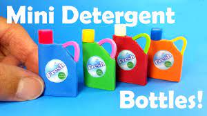 Check spelling or type a new query. Diy Miniature Laundry Detergent Bottles Holds Liquid Dollhouse Diy Youtube