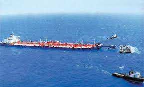 Satellite image of the fso safer tanker moored off ras issa port, in yemen, on june 17 rust has covered parts of the tanker and the inert gas that prevents the tanks from gathering inflammable. Oil Spill Detected Next To Fso Safer Splash247