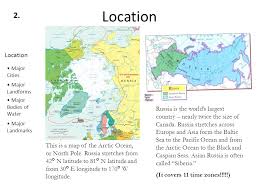 Bodies of water in russia map. Exploring Russia And The Republics The Five Themes Of Geography Locationplacemovementheiregionhome Ppt Download