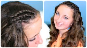 Advance muslim bride hairstyle raja jafri hair design academy seelampur delhi 53. Triple Lace Side Twists And Bonus Video By Twins Cute Girls Hairstyles